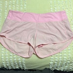 Lululemon size 8 pink shorts